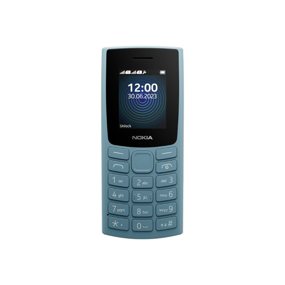 Nokia 110 with Built-in UPI App and Scan  Pay Feature MP3 Player Rear Camera Long-Lasting Battery and Voice Recorder  Blue