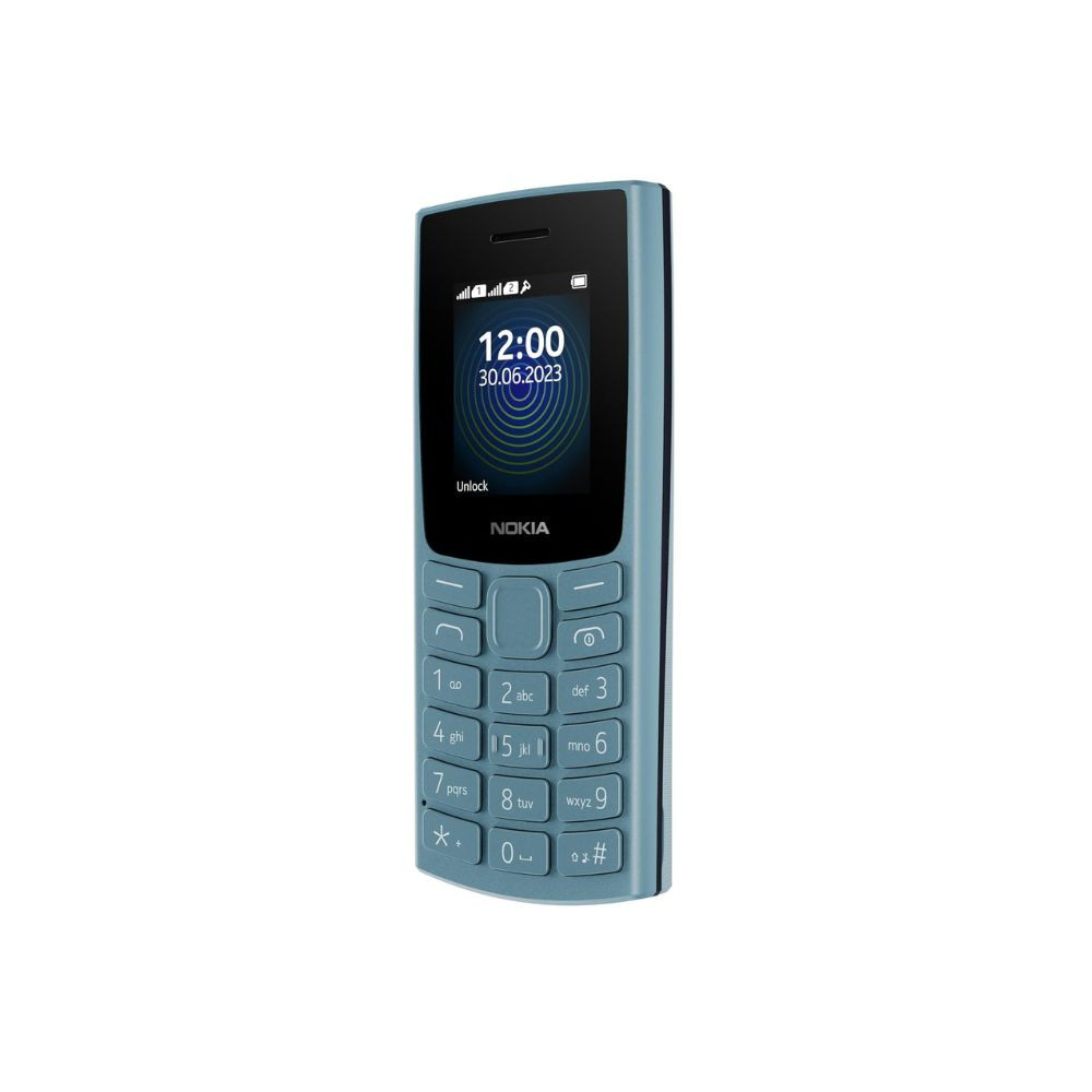 Nokia 110 with Built-in UPI App and Scan  Pay Feature MP3 Player Rear Camera Long-Lasting Battery and Voice Recorder  Blue