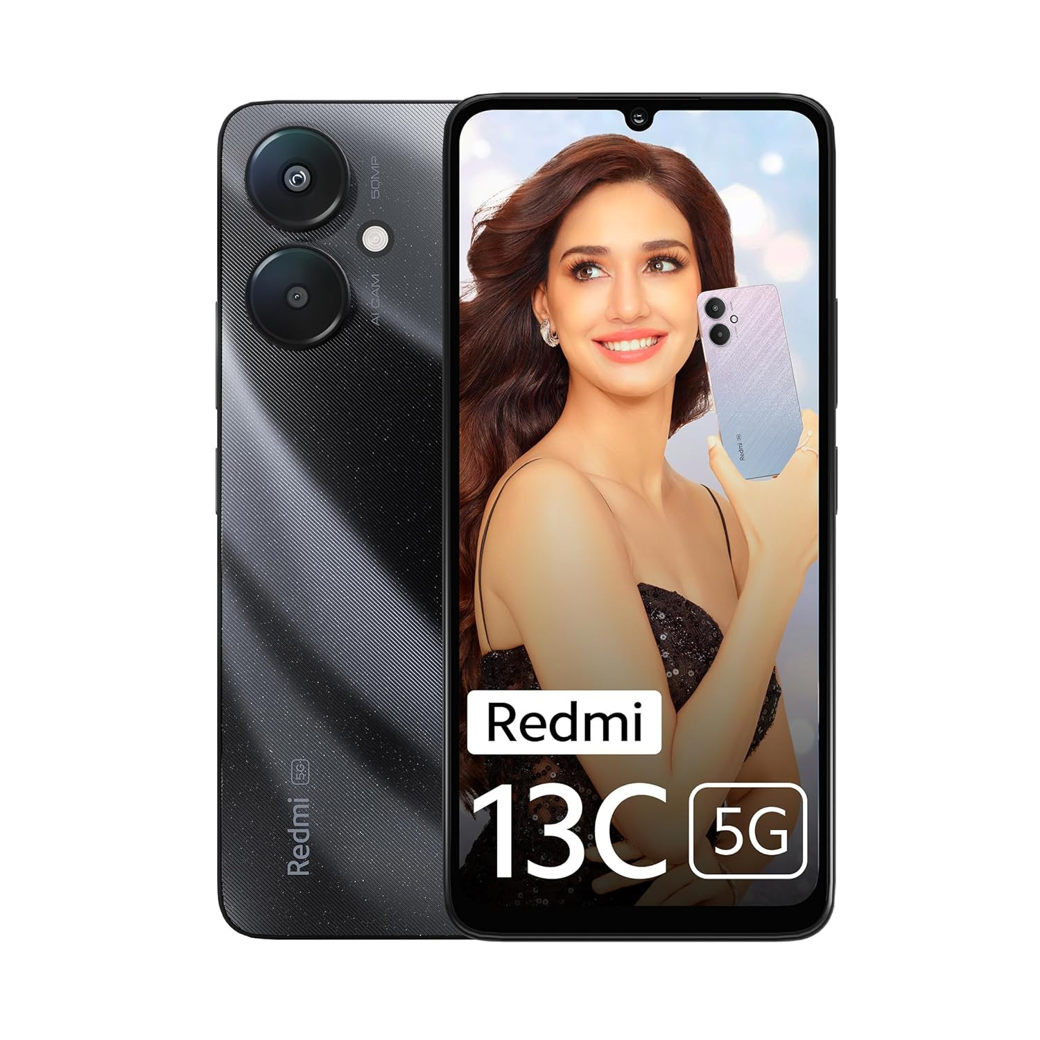 Redmi 13C 5G Starlight Black 4GB RAM 128GB Storage  MediaTek Dimensity 6100 5G  90Hz Display