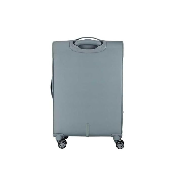 American Tourister AMT Bloom Soft Side Luggage with TSA Lock Complete Lining Telescopic Trolly hande and 8 Smooth Gliding Wheels and Wet Pocket and Vanity Pouch