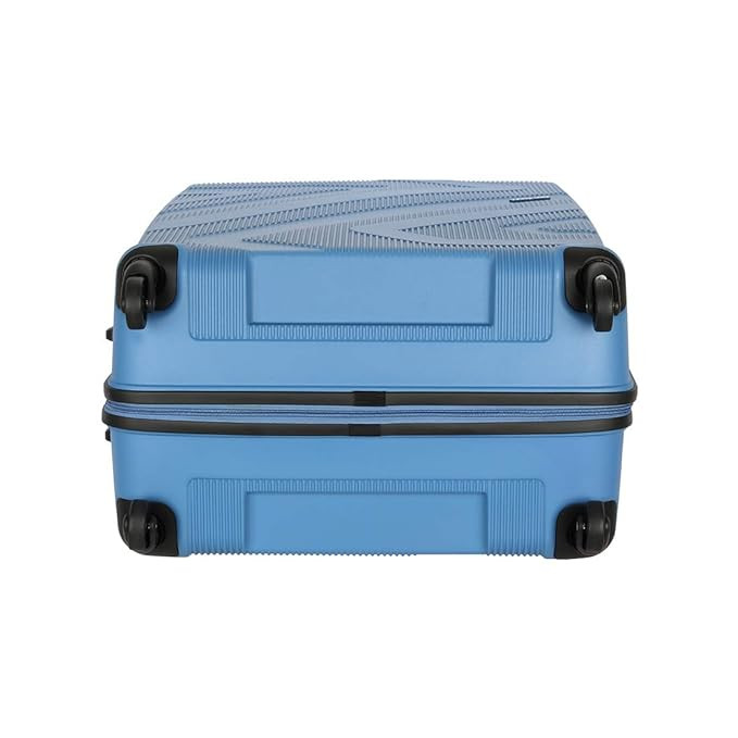 American Tourister Kamiliant Kiza 4 Wheel Check-In Suitcase Combo Ash Blue - Set Of 3 Small Medium And Large Polypropylene