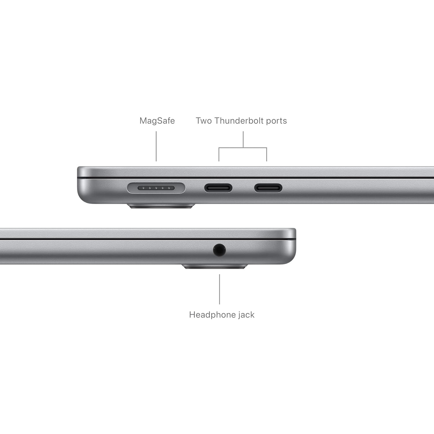 Apple 2024 MacBook Air 13-inch Apple M3 chip with 8core CPU and 10core GPU 24GB Unified Memory 512GB - Space Gray