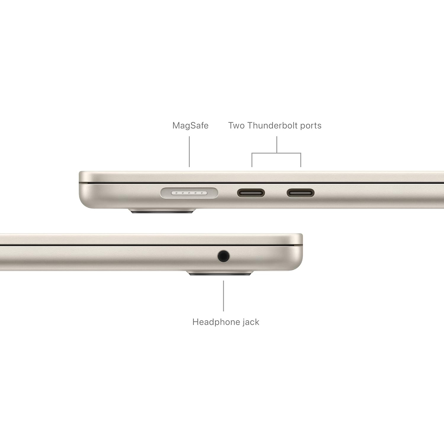 Apple 2024 MacBook Air 15 Laptop with M3 chip 3891 cm 153 Liquid Retina Display 16GB Unified Memory 512GB SSD Storage Backlit Keyboard 1080p FaceTime HD Camera Touch ID- Starlight