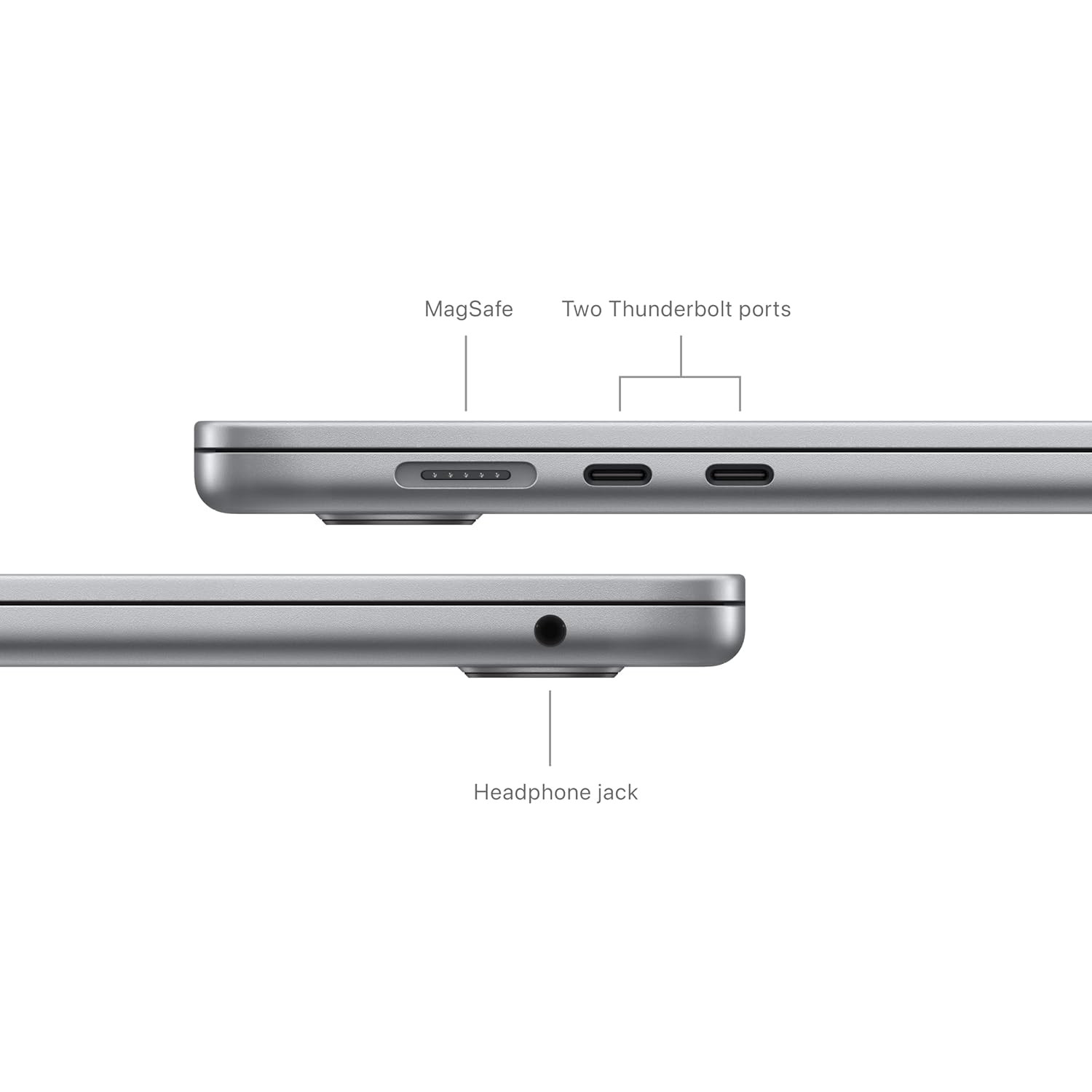 Apple 2024 MacBook Air 15 Laptop with M3 chip 3891 cm 153 Liquid Retina Display 24GB Unified Memory 512GB SSD Storage Backlit Keyboard 1080p FaceTime HD Camera Touch ID- Space Grey