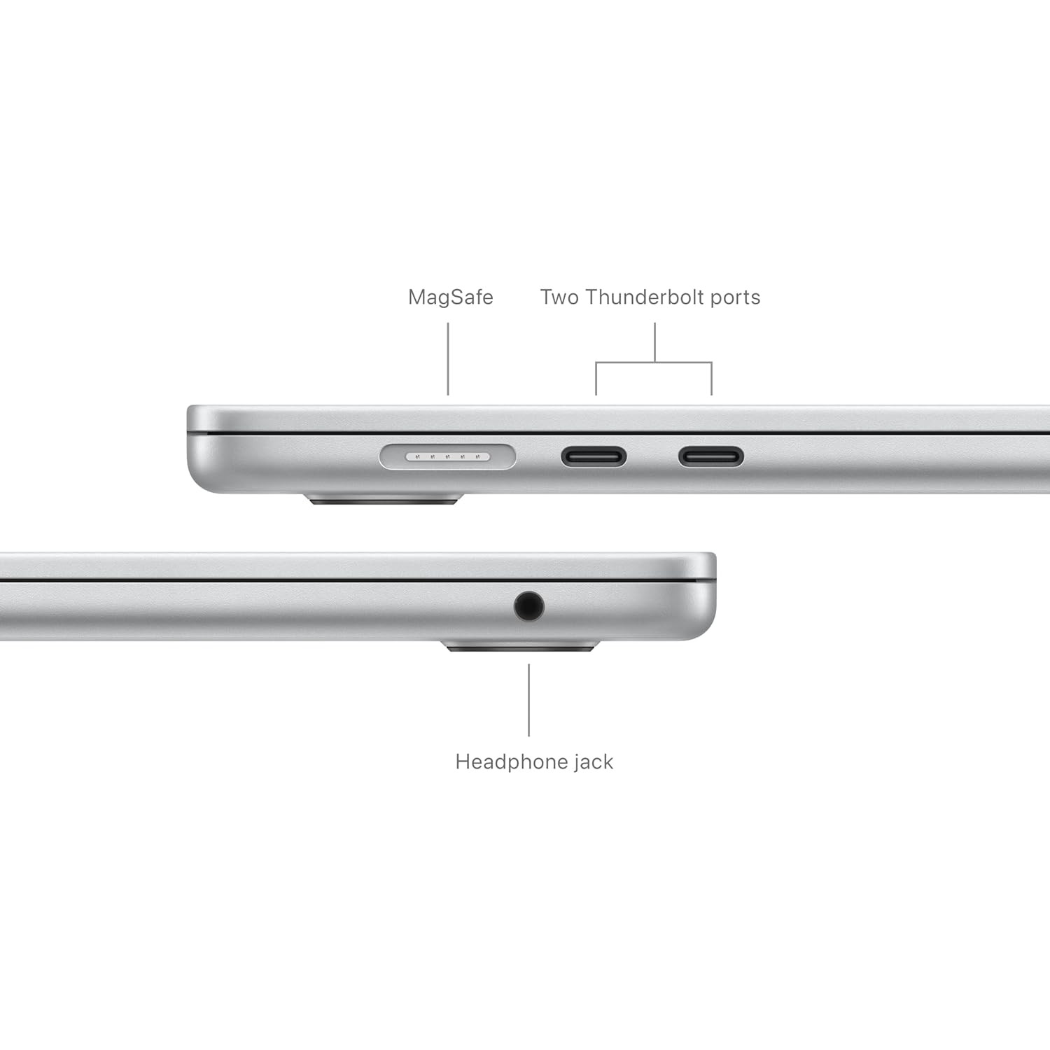 Apple 2024 MacBook Air 15 Laptop with M3 chip 3891 cm 153 Liquid Retina Display 24GB Unified Memory 512GB SSD Storage Backlit Keyboard 1080p FaceTime HD Camera Touch ID- Silver