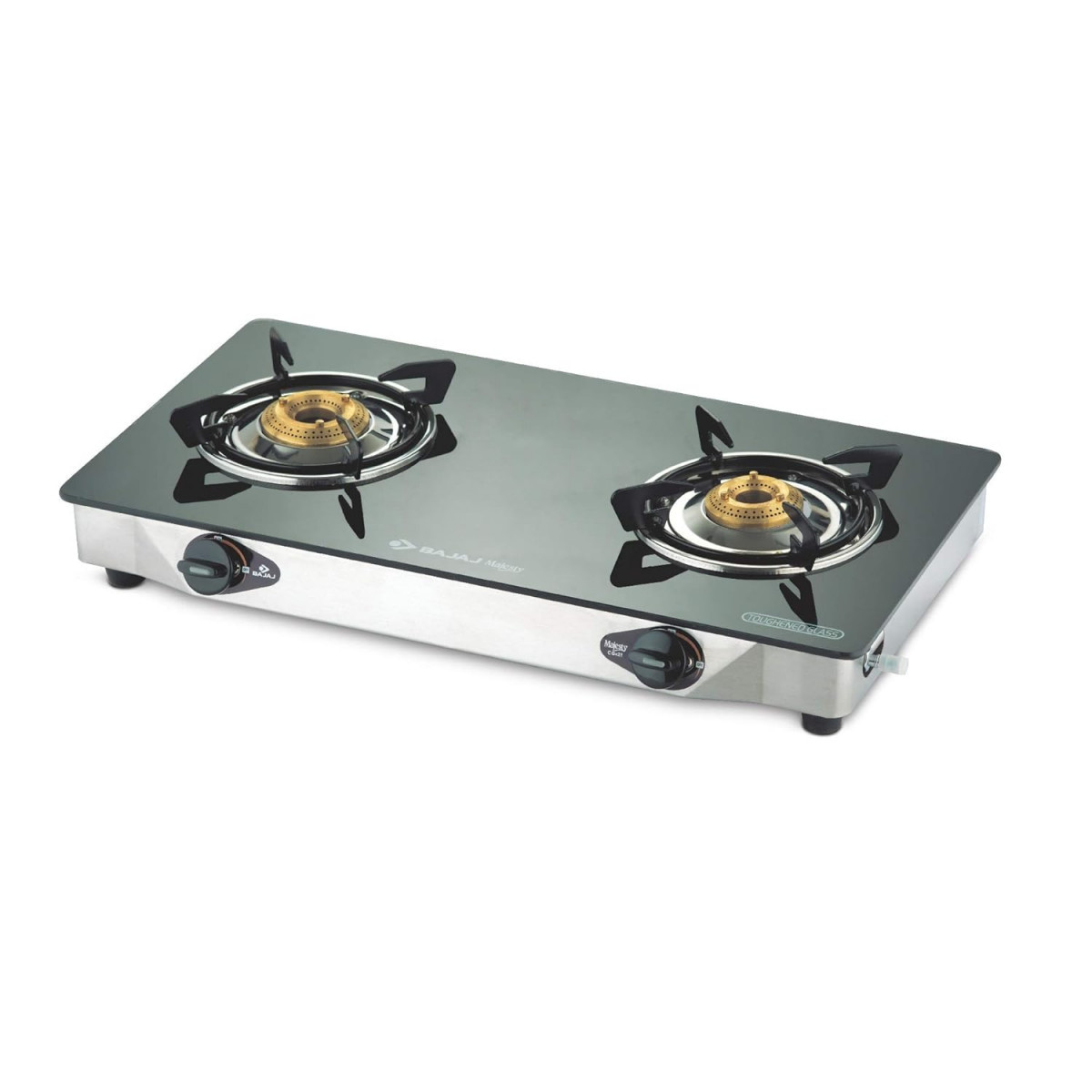 Bajaj CGX 2 ECO Stainless Steel Cooktop White Black