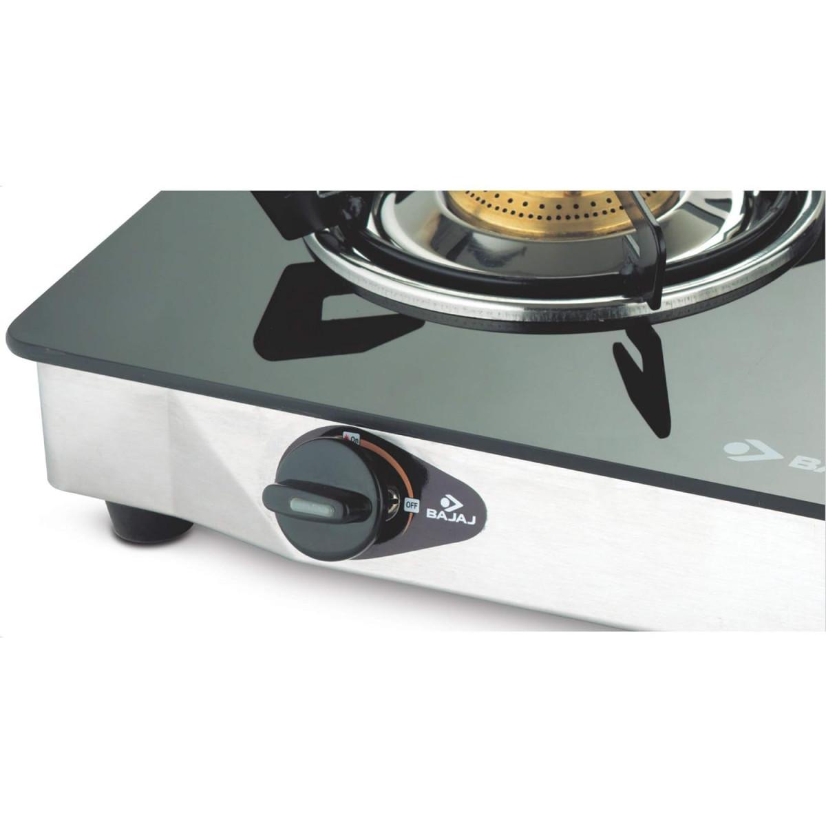 Bajaj CGX 2 ECO Stainless Steel Cooktop White Black