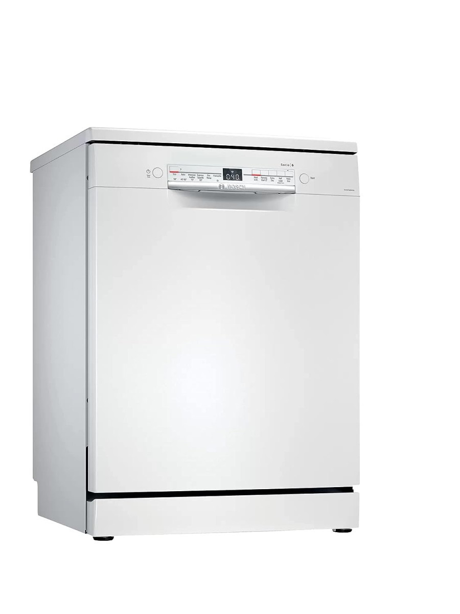 Bosch 13 Place Settings free-standing Dishwasher SMS6ITW00I White