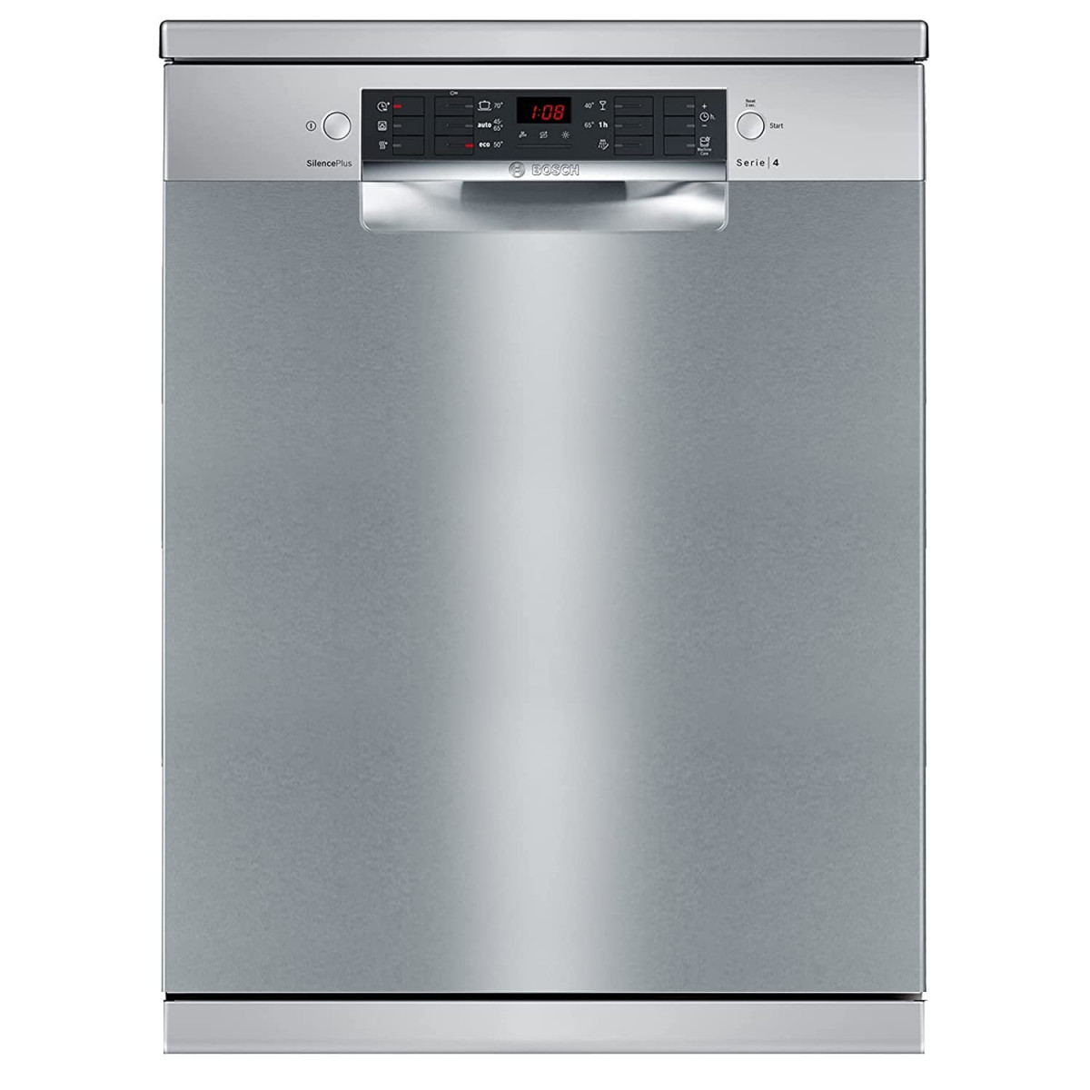 Bosch 14 Place Settings Dishwasher SMS46KI03I Silver Inox 60 cm