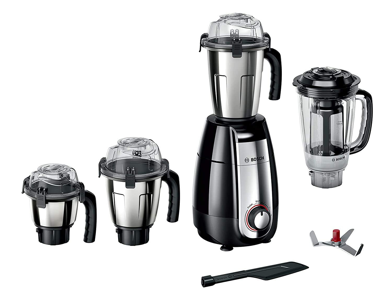 Bosch Appliances TrueMixx Pro Mixer Grinder MGM8642BIN 750W 4 Jars Black