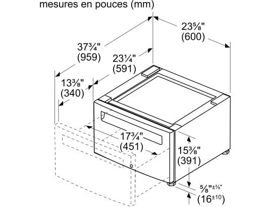 Bosch Universal Pedestal