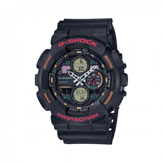 Casio G-Shock Men Black Dial Analog-Digital GA-140-1A4DR  G976 