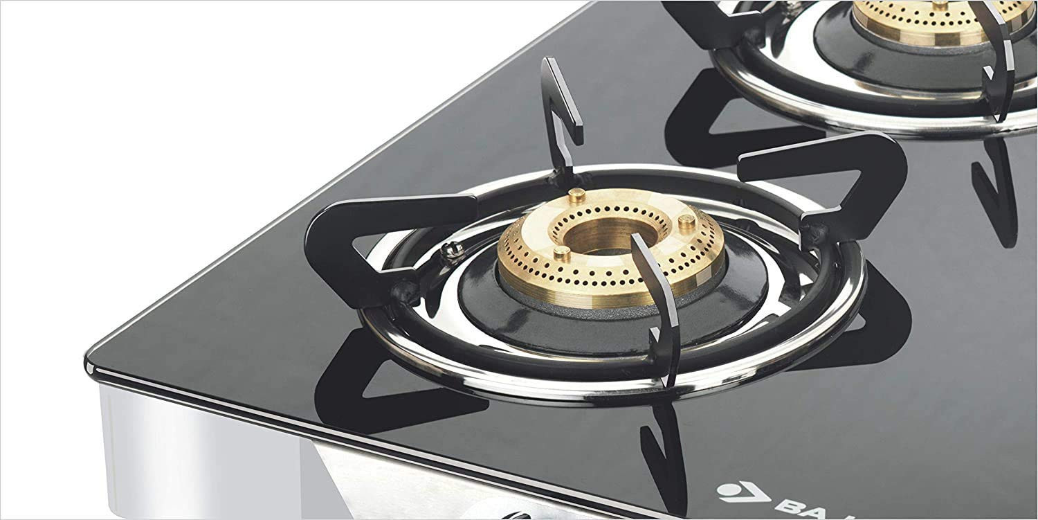 CGX4 SS GAS STOVE SS GLASS TOP 4 BURNER