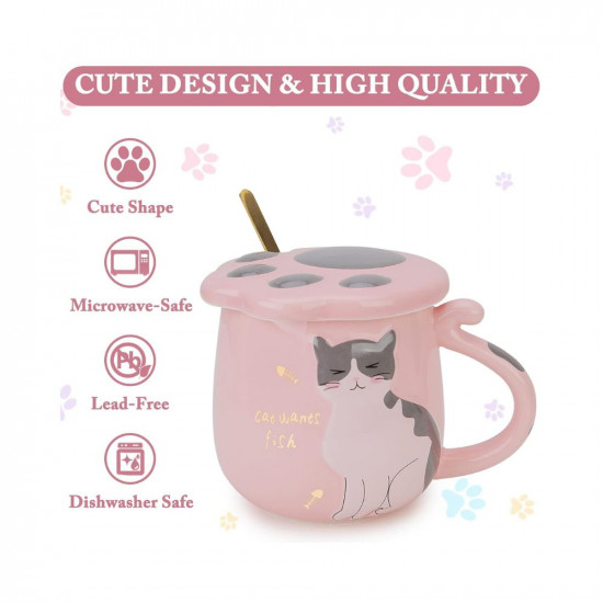 1pc 14oz Cute Ceramic Mugs, Espresso Cups, Kawaii Cups, Coffee Cups, Tea  Cups, Milk Cups, The Best Gifts For Office And Personal Birthdays And  Valentine'S Day