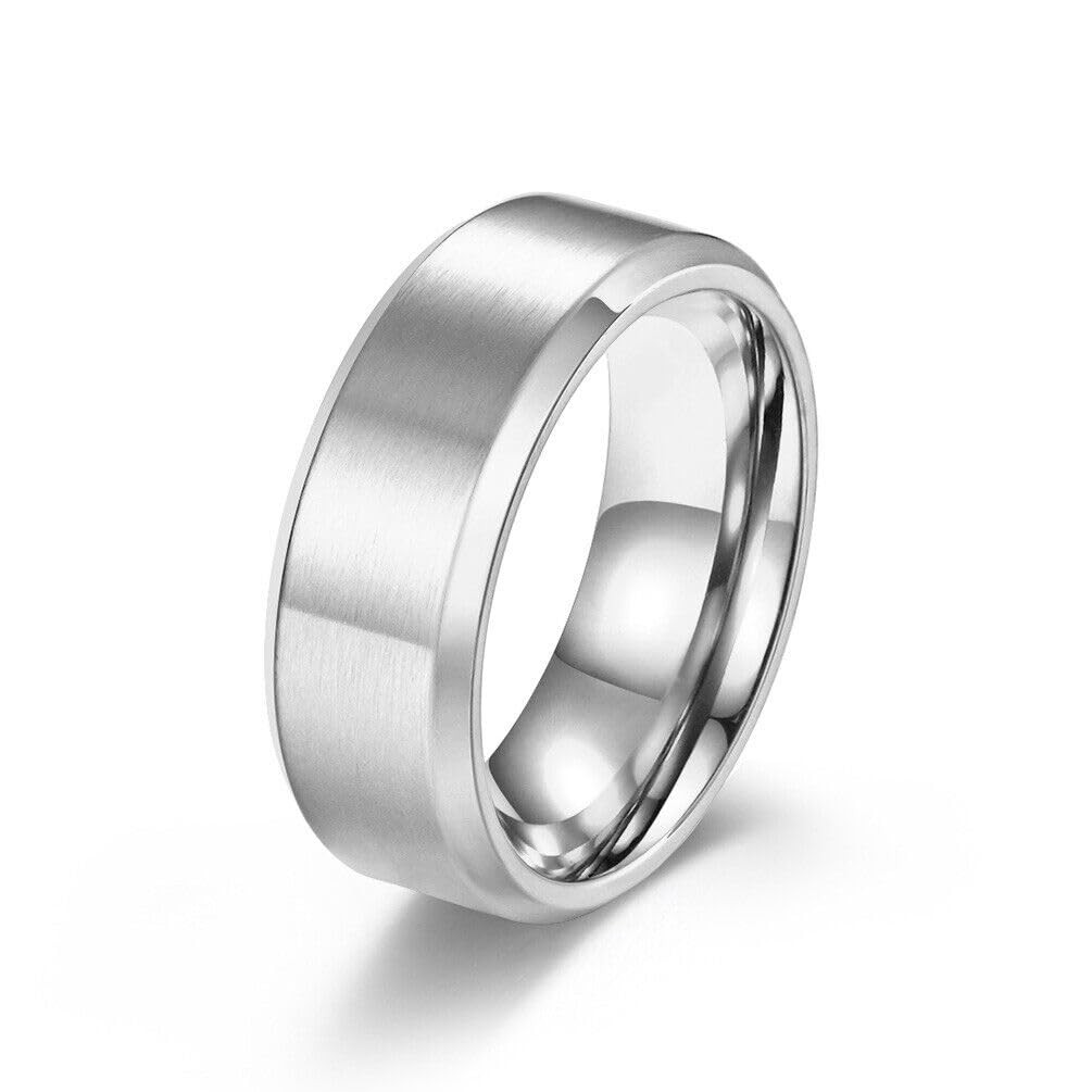 Heer Collection Stainless Steel Silver Color High Polish Regular Wear  Finger Ring Stainless Steel Ring Price in India - Buy Heer Collection Stainless  Steel Silver Color High Polish Regular Wear Finger Ring