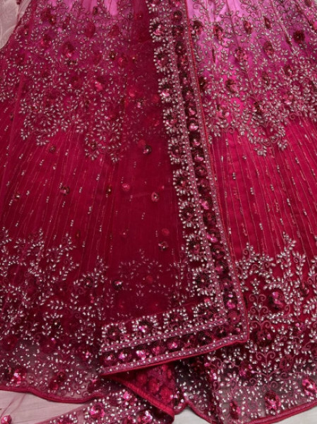 Splendid Pink Digital Printed Cotton Silk Readymade Anarkali Kurti