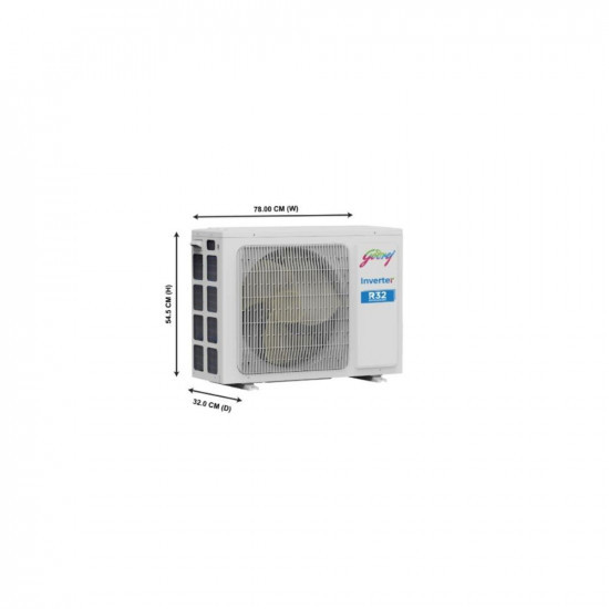 Godrej 15 Ton 3 Star Inverter Split AC AC 15T SIC 18TTC3-WWA White