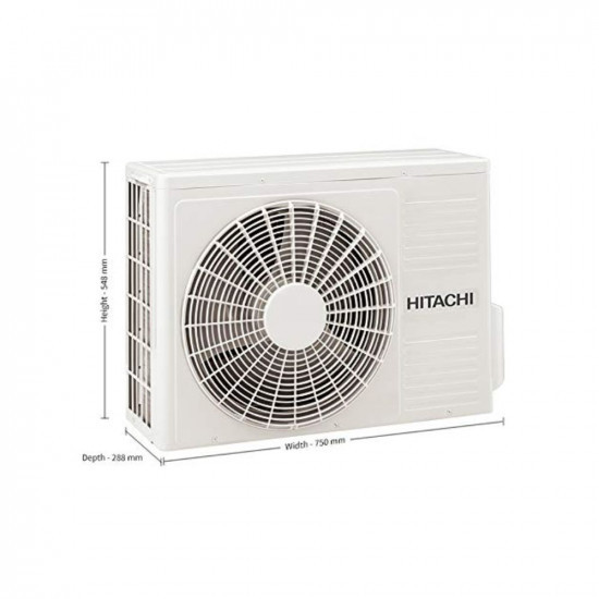 Hitachi Split Ac - 15 Ton Kiyora 5200Fx I Fresh Inverter - R32 - RSRG518FFEO Gold