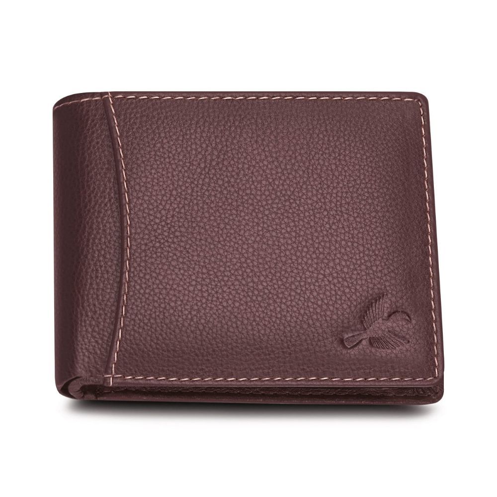 Brown Bi Fold Antique Finish Leather Wallet, Card Slots: 5 at Rs 600 in  Budhgaon