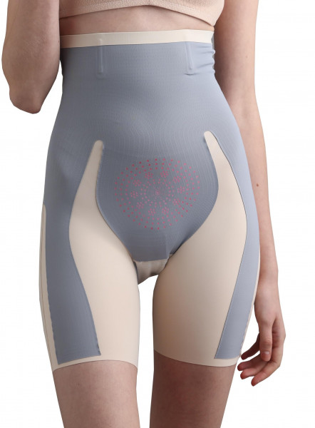 HSR Shapewear for Women Tummy Control Shorts High Waist Panty Mid Thigh Body  Shaper (M, Black)