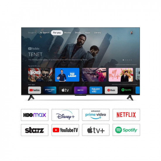 iFFALCON 108 cm 43 inches 4K Ultra HD Smart LED Google TV iFF43U62 Black