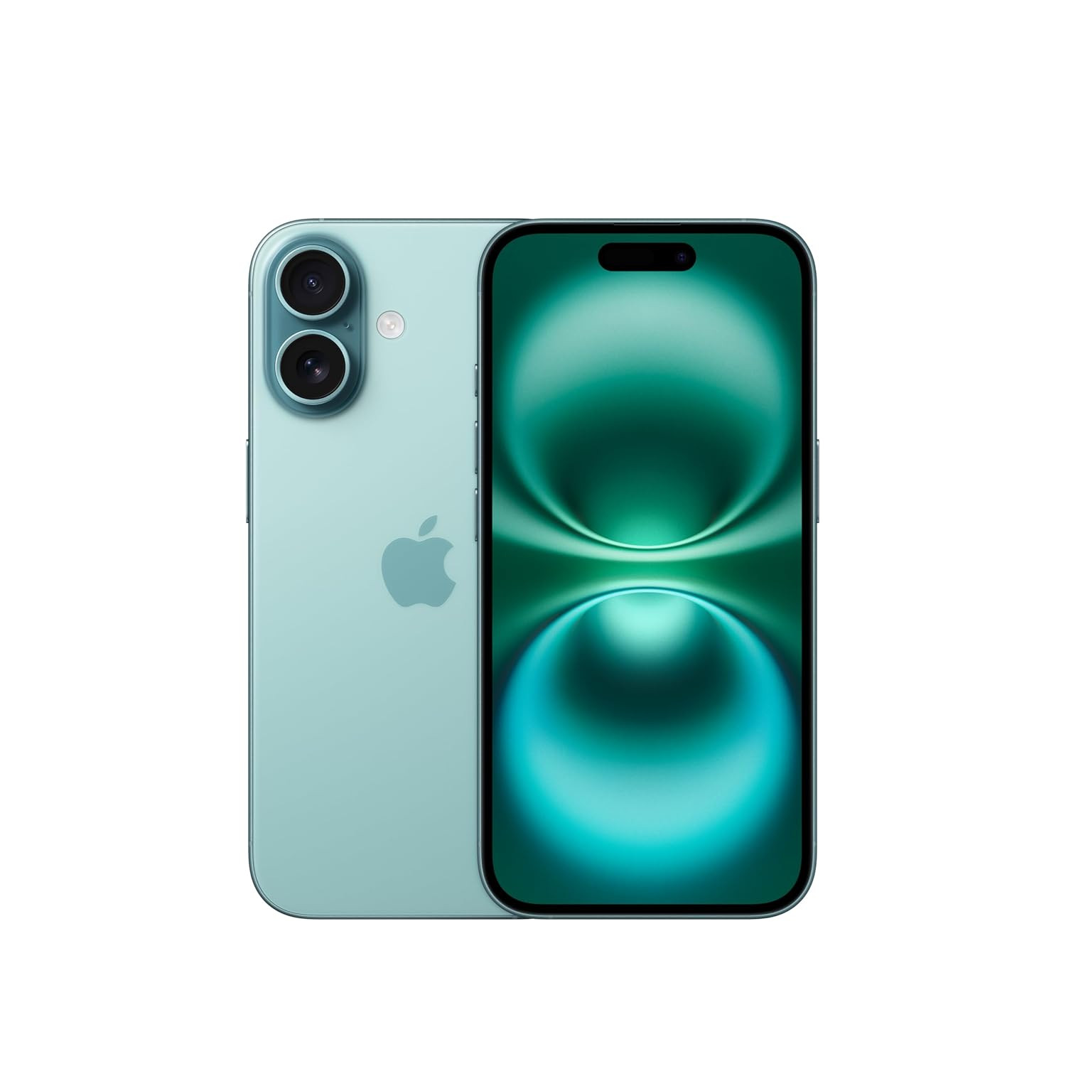 iPhone 16 128 GB 5G Mobile Phone with Camera Control A18 Chip and a Big Boost in Battery Life Works with AirPods Teal