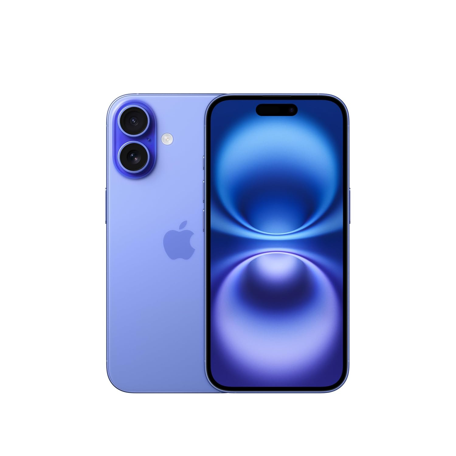 iPhone 16 128 GB 5G Mobile Phone with Camera Control A18 Chip and a Big Boost in Battery Life Works with AirPods Ultramarine