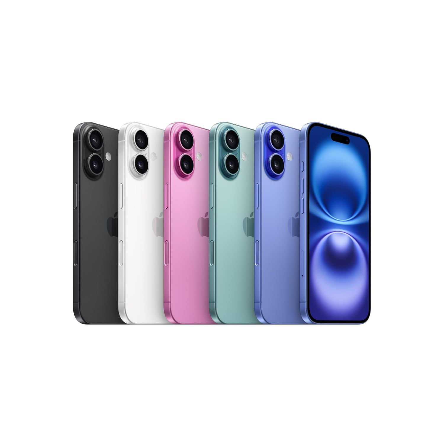 iPhone 16 128 GB 5G Mobile Phone with Camera Control A18 Chip and a Big Boost in Battery Life Works with AirPods Ultramarine