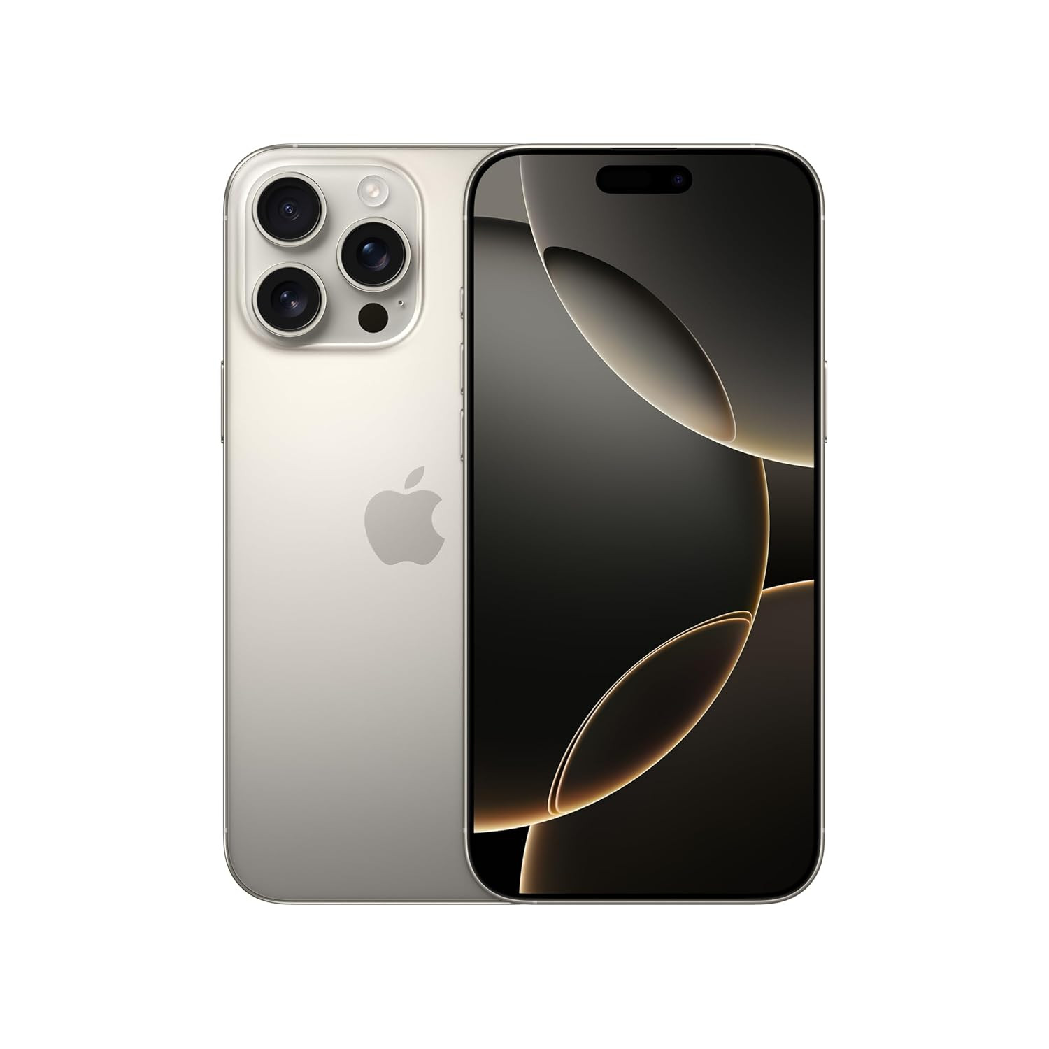 iPhone 16 Pro Max 1 TB 5G Mobile Phone with Camera Control 4K 120 fps Dolby Vision and a Huge Leap in Battery Life Works with AirPods Natural Titanium