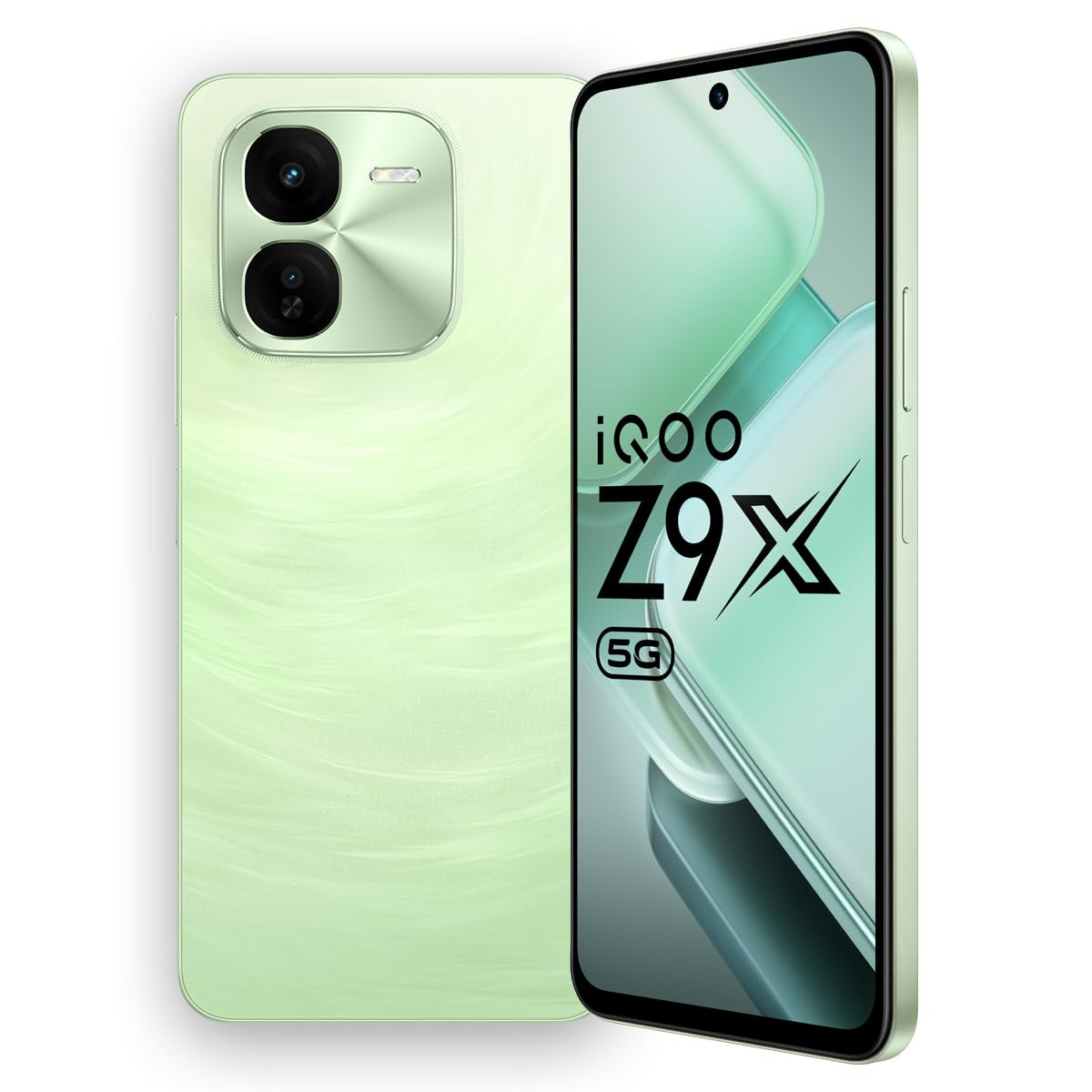 iQOO Z9x 5G Tornado Green 4GB RAM 128GB Storage  Snapdragon 6 Gen 1 with 560K AnTuTu Score  6000 mAh Battery with 799mm Slim Design  44W FlashCharge