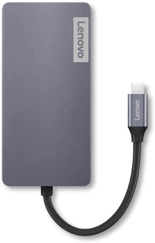 637px x 1000px - Lenovo 150 USB-C Travel Dock (Charging Host Upto 100W |3 x USB-A 3.0| x  HDMI 1.4, 4K @ 30 Hz| 1 x VGA, Up to 1920 x 1080 @ 60 Hz | 1 x Video Output  | RJ45 Support |3 Year Warranty| Grey), GX91M73946