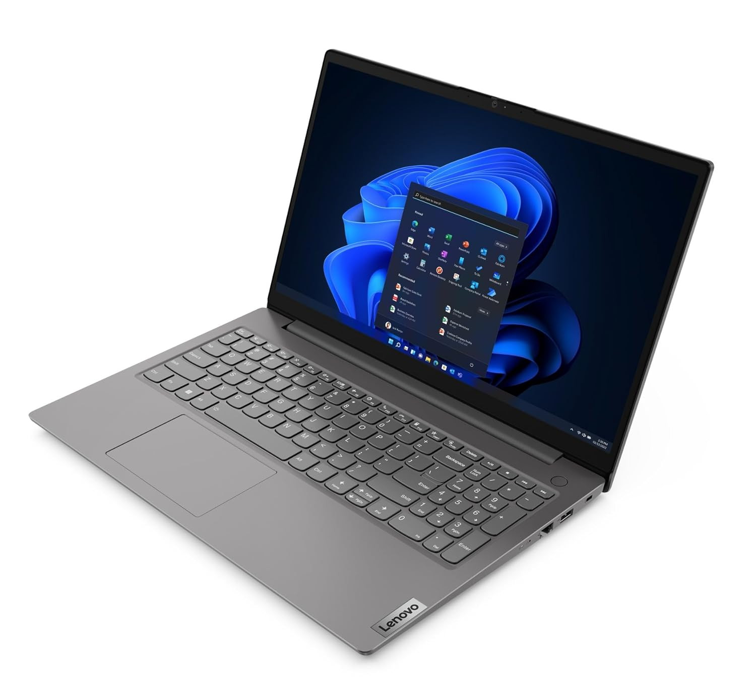 Lenovo V15 AMD Ryzen 7 7730U 156 3962cm FHD 250 Nits Antiglare Thin and Light Laptop Free MS Office Lifetime 16GB512GB SSDWindows 11Iron Grey165 Kg 1 Year Brand Warranty 83CRA01SIN