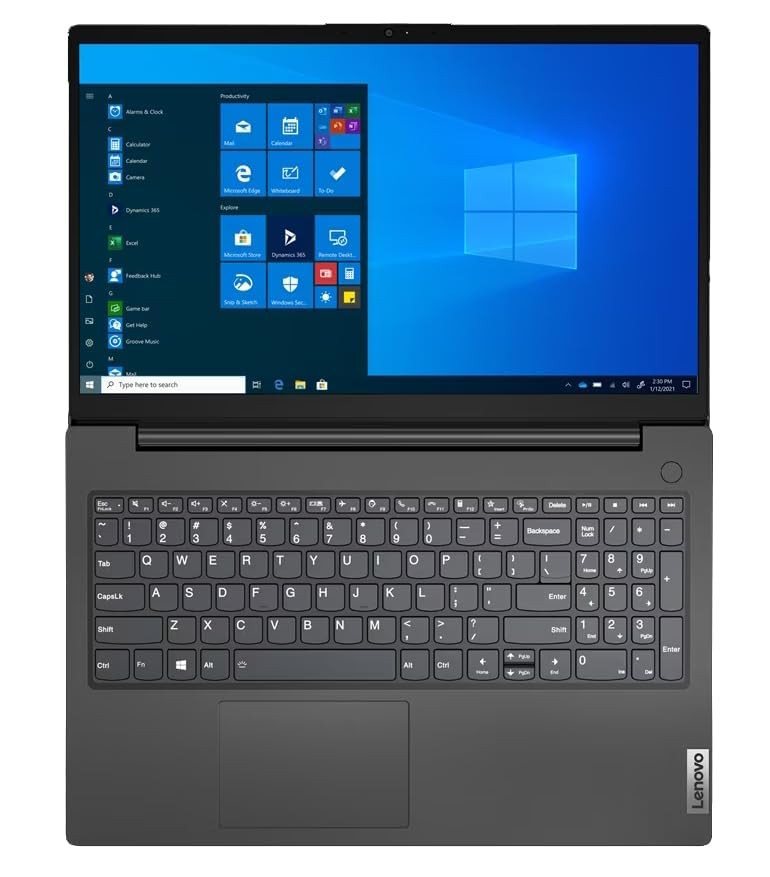 Lenovo V15 Intel Celeron N4500 156 3962 cm FHD 1920x1080 Antiglare 250 Nits Thin and Light Laptop 8GB RAM256GB SSDWindows 11 HomeBlack1Y Onsite17 kg 82QYA00MIN