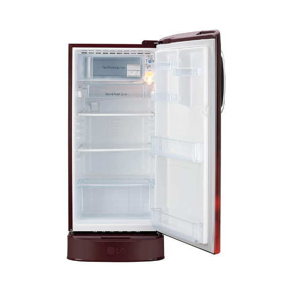 LG 190 L 4 Star Inverter Direct-Cool Single Door Refrigerator GL-D201ASCY