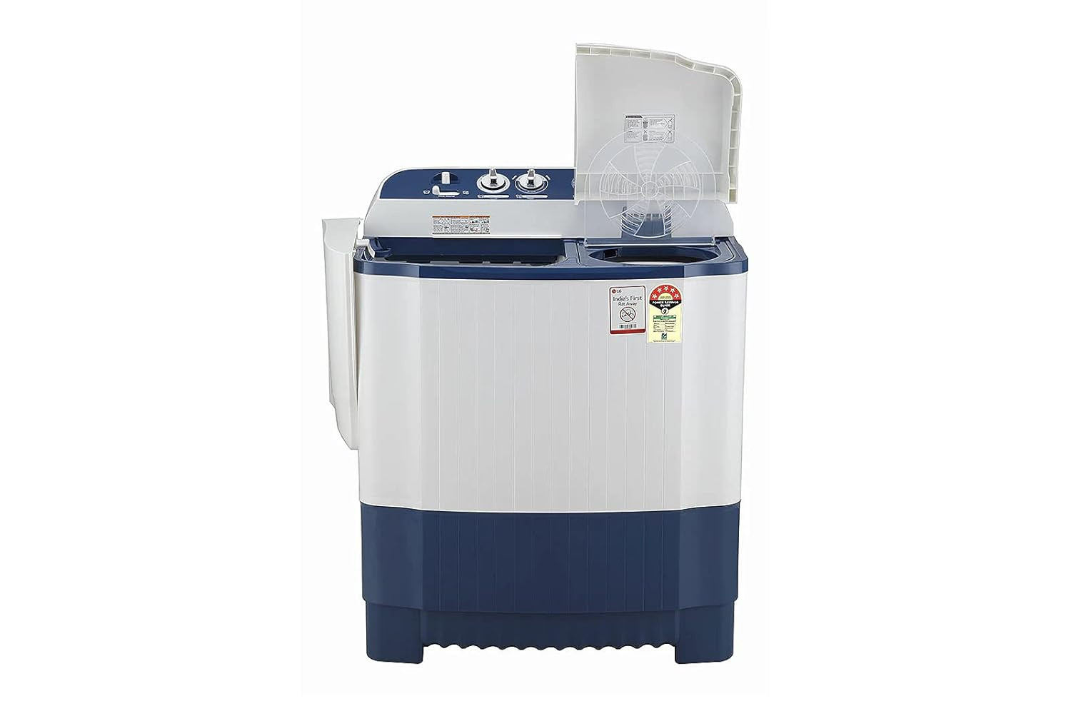 LG 7 Kg 5 Star Semi-Automatic Top Loading Washing Machine Appliance P7010NBAZ Dark Blue