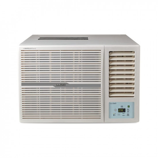 Lloyd 15 Ton 3 Star Fixed Speed Window Ac Copper 2023 Model White With Silver Deco Strip GlW18C3YWSEW