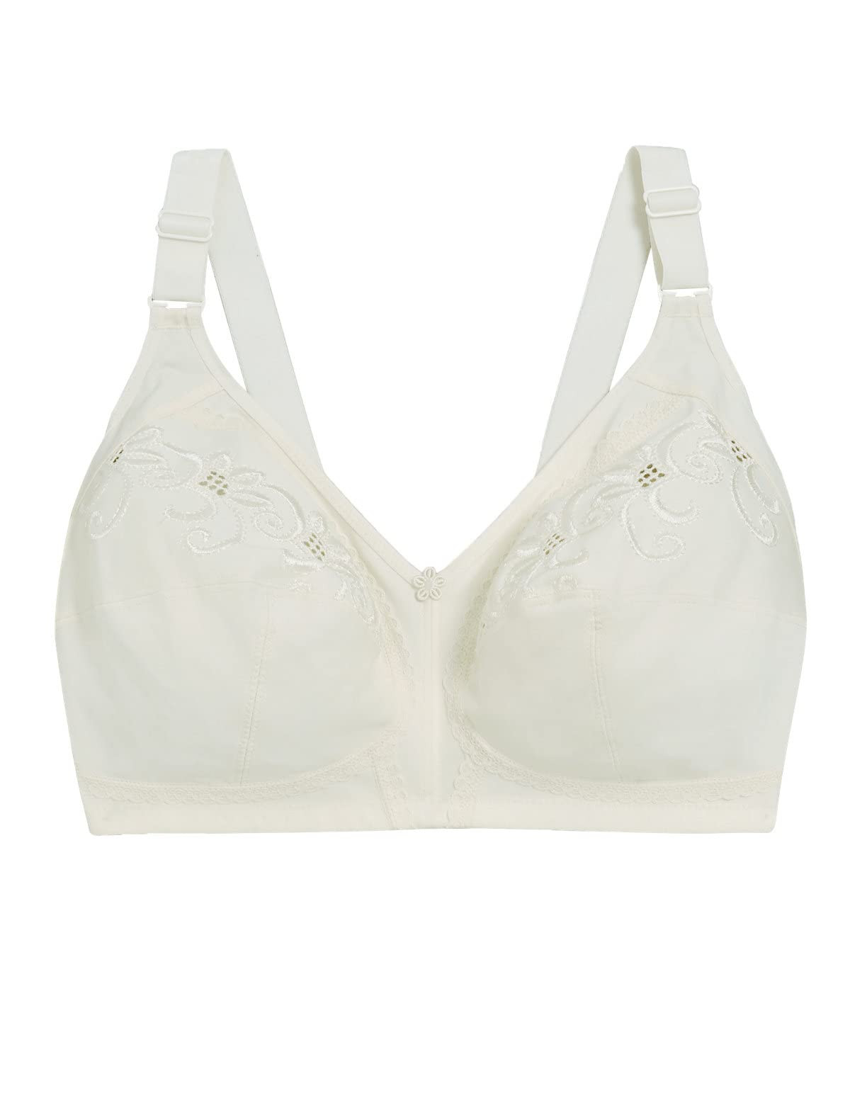 Marks & Spencer Womens Cotton Blend Non Padded Non Wired Full Cup Bra (40C),Size  40C