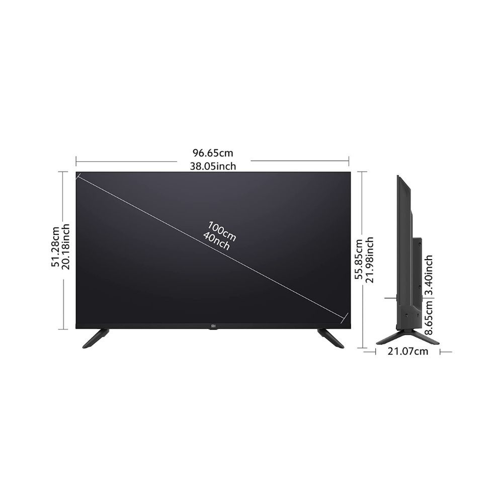 Mi 100 cm 40 inches Horizon Edition Full HD Android LED TV 4A  L40M6-EI Black