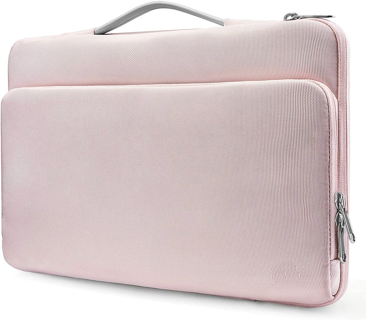 MOCA 13 inch Laptop Carrying Case Sleeve Bag for 13-inch MacBook Air M1A2337 A2179 A1932 MacBook Pro M1A2337 2016-2021 123 Surface Pro X7654 129 iPad Pro XPS 13 inch Laptop Sleeve Bag 13 Inch Laptops Pink