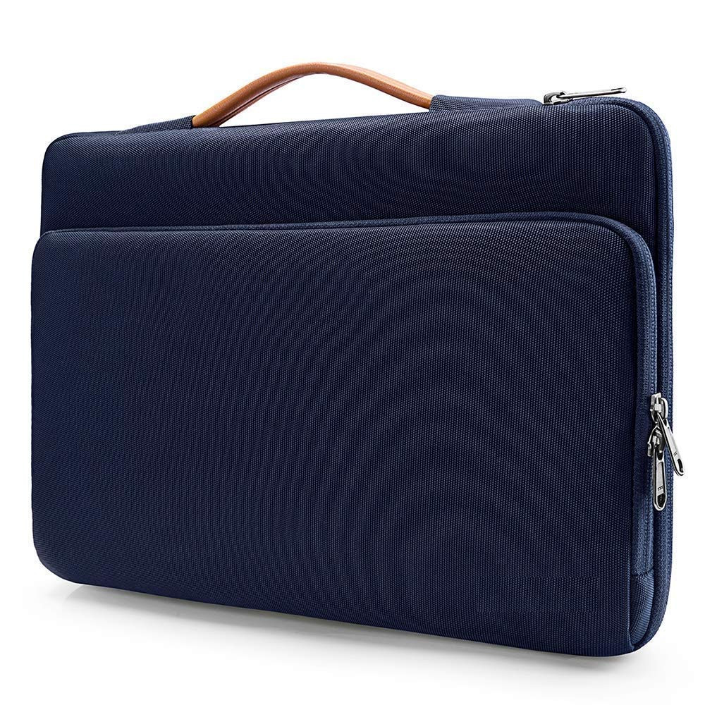 MOCA Compatible 133 inch MacBook Laptop Bag Sleeve for 13 133 inch Apple MacBook Air Pro Retina 13 133 inch a1466 a1369 a1502 MacBook 133 inch Sleeve Bag Cover 133 inch Laptops Navy Blue