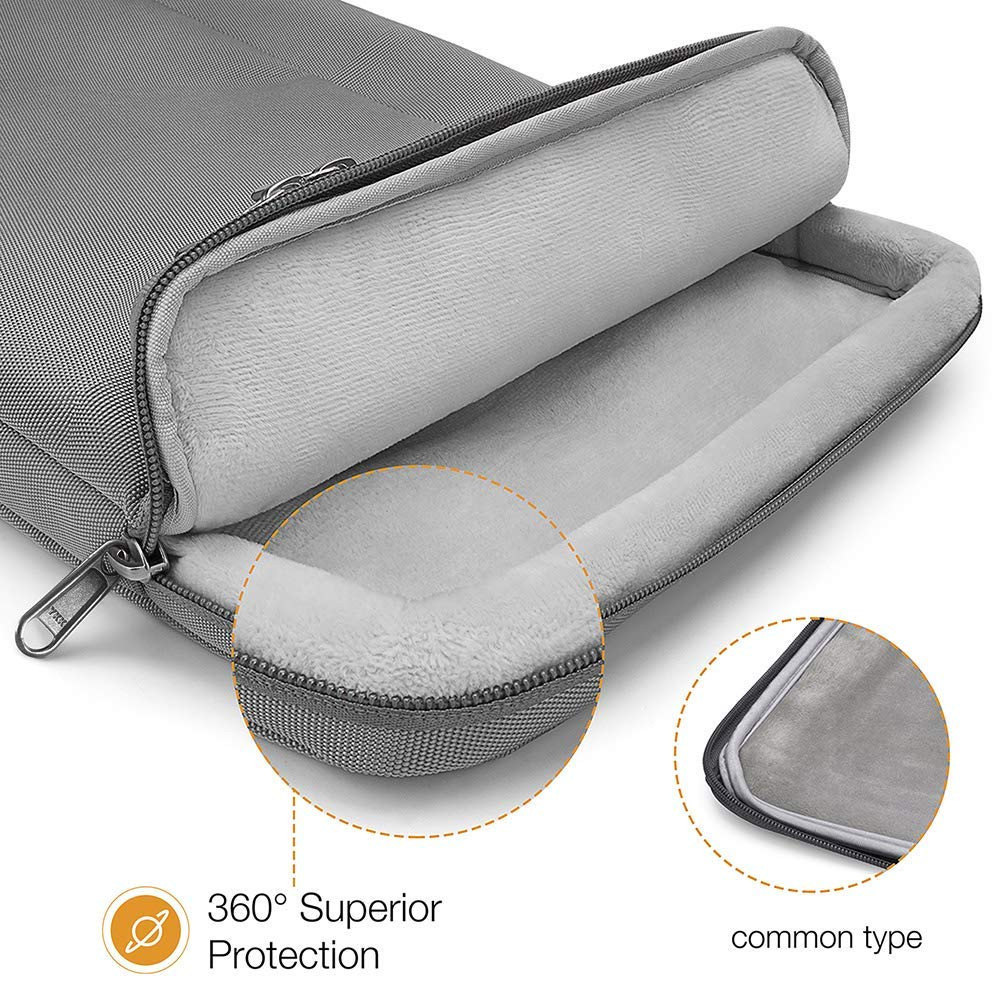 MOCA Polyurethane  Leather Compatible 133 MacBook Laptop Bag Sleeve for 13 133 Apple MacBook Air Pro Retina 13 133 a1466 a1369 a1502 MacBook 133 inch Sleeve Bag Cover 133 inch Laptops Grey