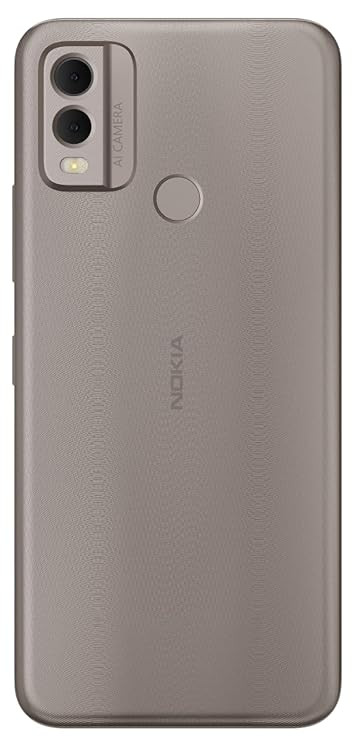 Nokia C22  3-Day Battery Life  4GB RAM 2GB RAM  2GB Virtual RAM  13 MP Dual Rear AI Camera with Night  Portrait Mode  IP52  Sand