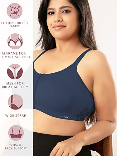 Buy Nykd Support Me M-Frame Cotton Bra - Non Padded, Wireless