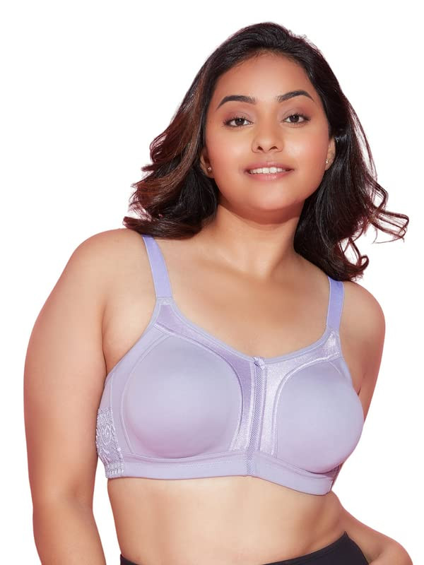 NYKD by Nykaa Full Support M-Frame Heavy Bust Everyday Cotton Bra for Women  Non Padded, Wireless, Full Coverage (Support Me Pretty Bra) - NYB101 -  Price History