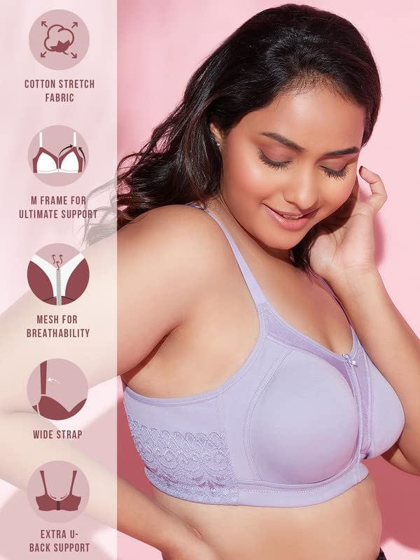 NYKD by Nykaa Women's Full Support M-Frame Heavy Bust