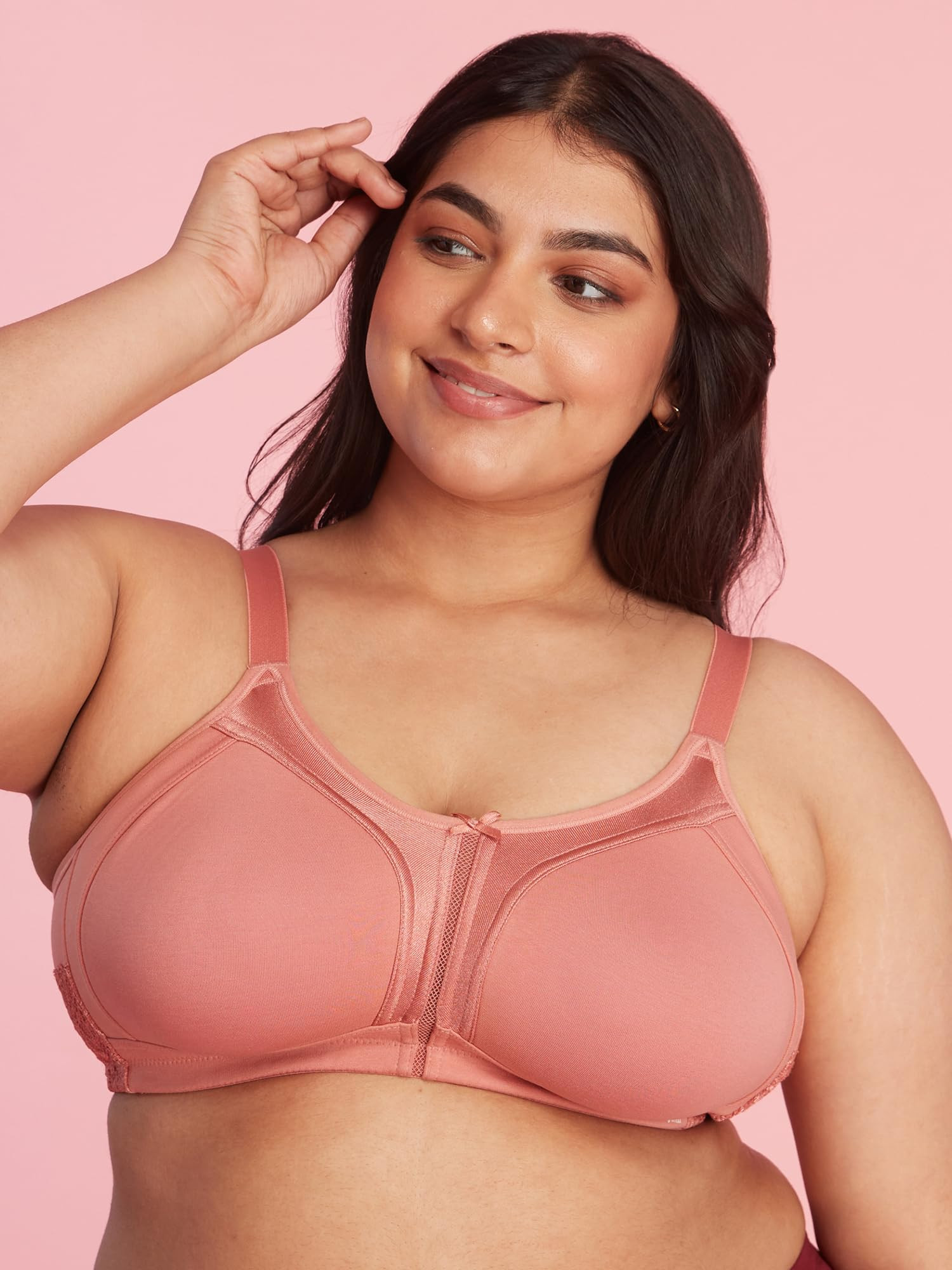 Buy Nykd by Nykaa Full Support Curvy M-Frame Cotton Bra - Non Padded,  Wireless, Full Coverage Online at Best Prices in India - JioMart.