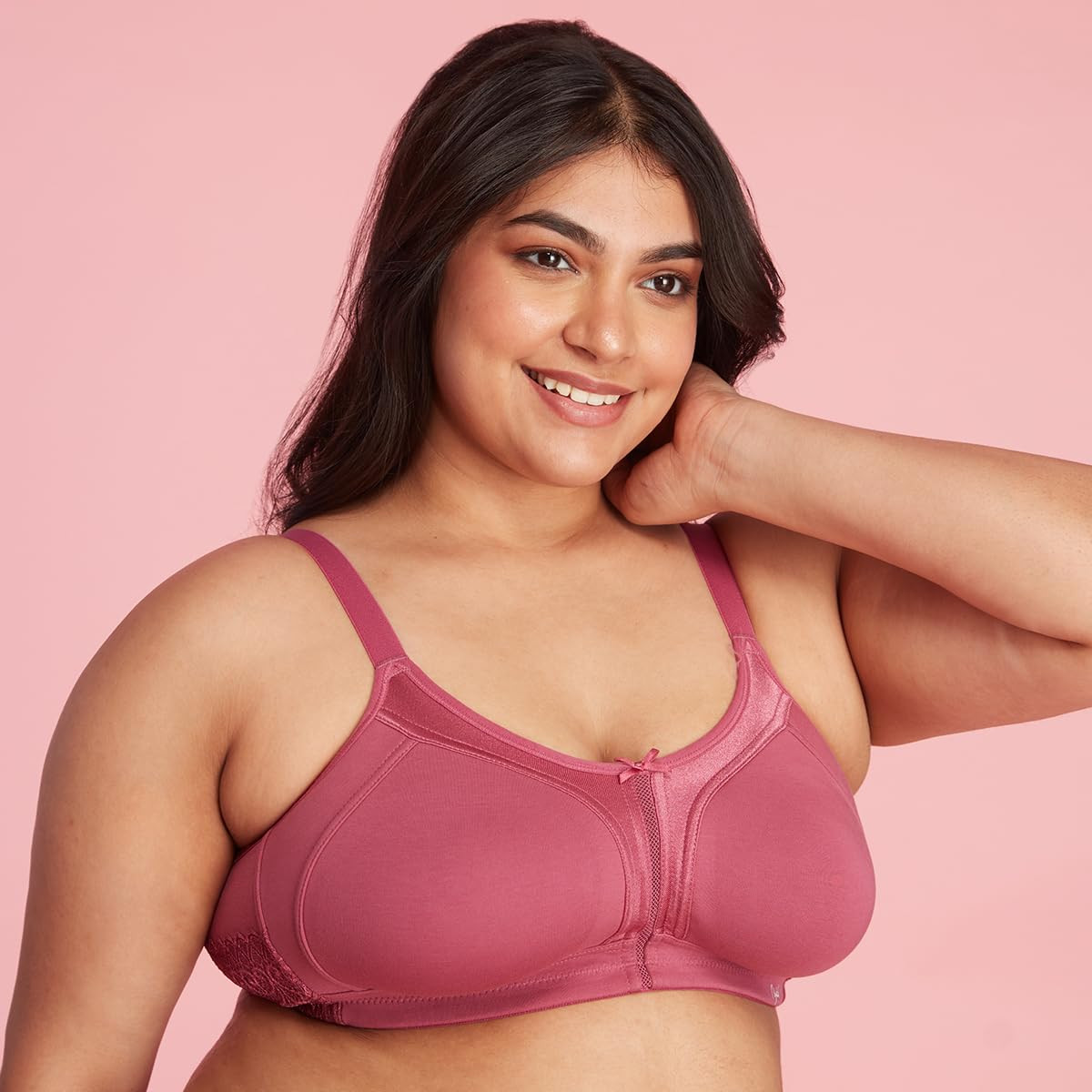 Buy Eve's Beauty Women Hot Pink S Cotton Padded (removable Pad) Sports Bra  (S) Online at Best Prices in India - JioMart.