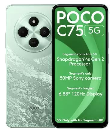 POCO C75 5G Enchanted Green 4GB 64GB