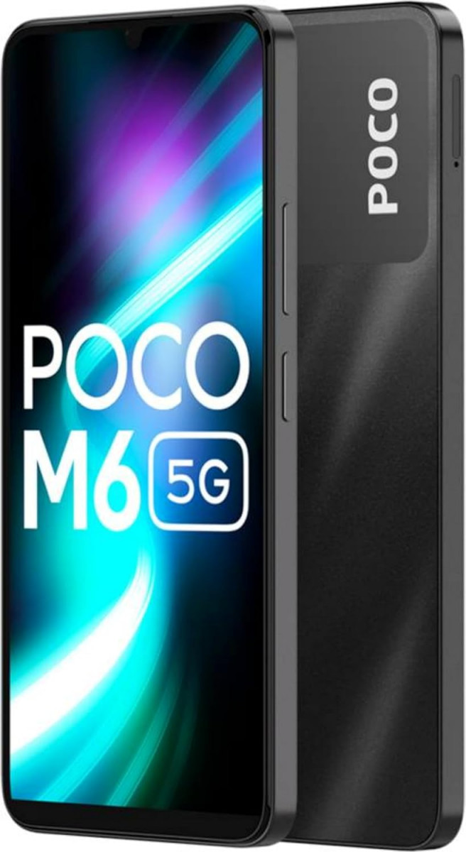 POCO M6 5G Galactic Black 4GB RAM 128GB Storage