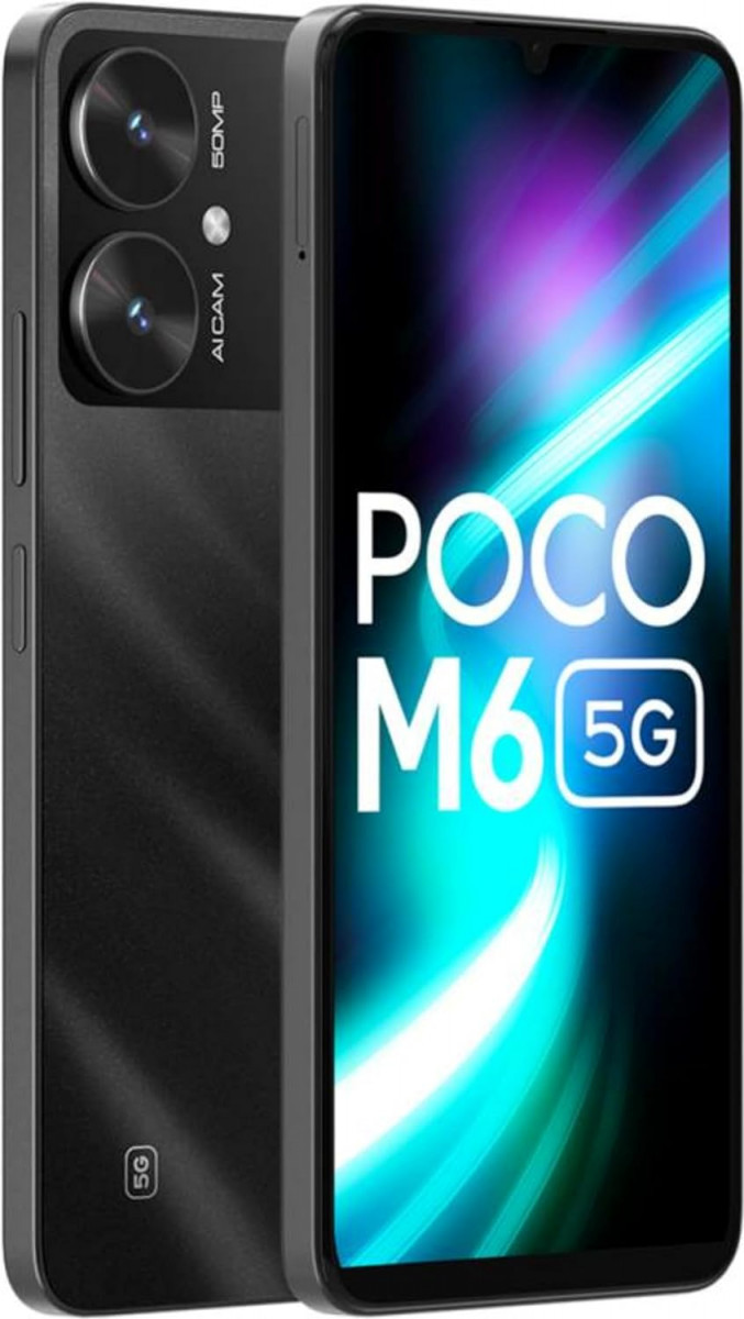 POCO M6 5G Galactic Black 8GB RAM 256GB Storage